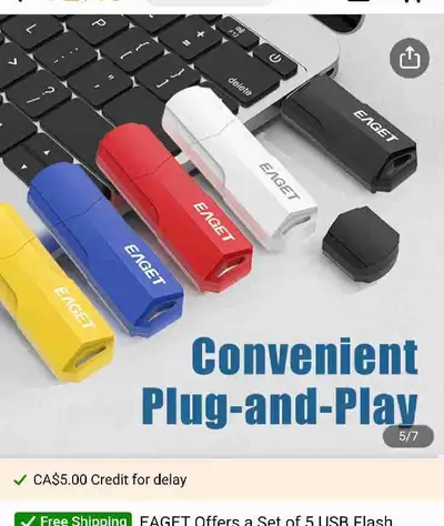 1pk USB flash drive brand new 16GB, View more