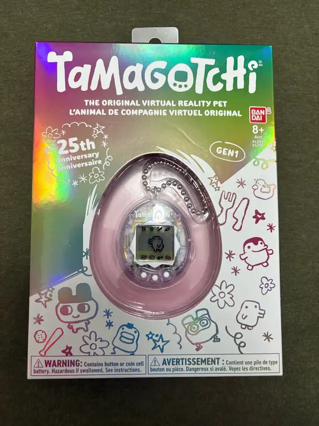Sealed 25th Anniversary Gen 1 Tamagotchi