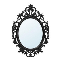 IKEA “Ung Drill” Mirror (black)