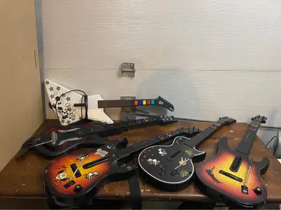 Guitar hero Xplorer guitar wireless sans fils guitars Xbox 360, View more