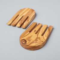 BE-HOME Olive Wood Salad Hands, Handmade in Tunisia