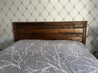 King Pine Headboard, View more