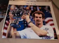 Andy Murray signed 8x10 photo (COA) Tennis / Photo 8x10 signée