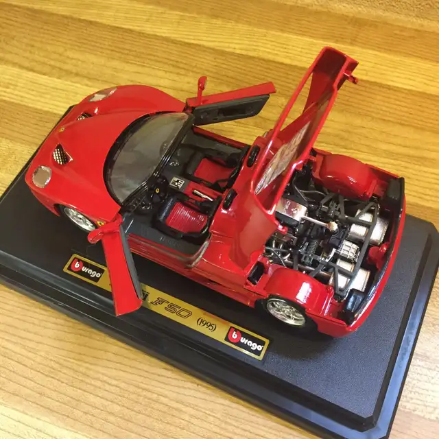 Ferrari F50 1995 Bburago 1/24 Die-cast Model (NIB)62863257520001124