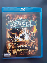 MOTLEY CRUE ! CARNIVAL OF SINS BLUE RAY CONCERT ! RARE