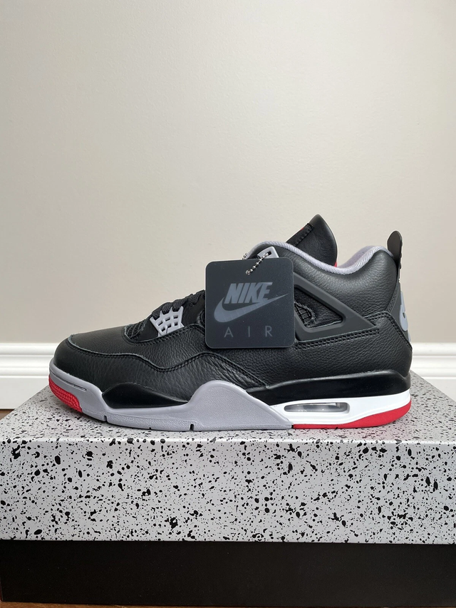 Size 11.5 Mens - Jordan 4 Retro Bred Reimagined Brand New in Men's Shoes in Longueuil / South Shore - Image 5