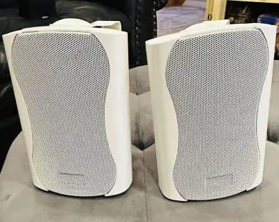 Speakers white indoor outdoor bookshelf satellite , View more