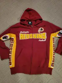 NFL HANDS HIGH BRAND WASHINGTON REDSKINS ZIPPER HOODIE