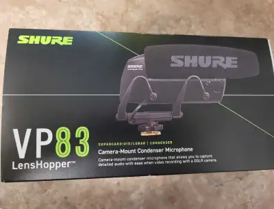 Shure VP83 Camera Mic (new), View more