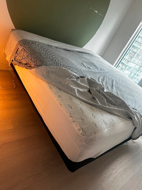 *LIKE NEW* Kingsize mattress and adjustable base in Beds & Mattresses in City of Toronto