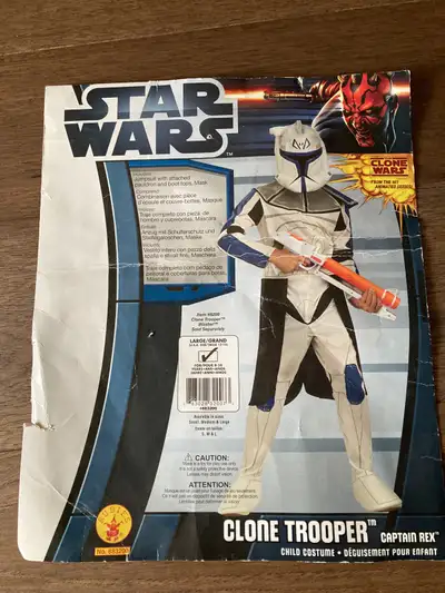 Kids Halloween costume- Star Wars Clone Trooper, View more