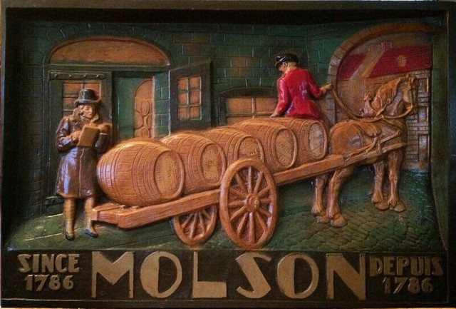 Large, Rare 3D Molson Signs, perfect for bar or Mancave! in Arts & Collectibles in City of Toronto - Image 2