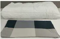DUVET: I can't believe this isn't down! (FULL size) + IKEA COVER