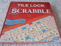 Tile Lock SCRABBLE Board Game-Parts are still sealed