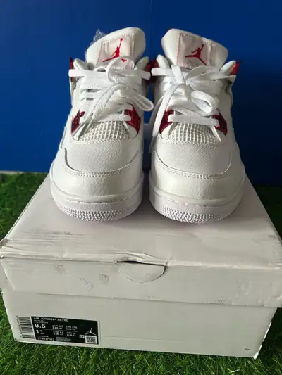 Jordan 4 Metallic Red - Size 9.5, View more