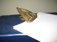 Brass Sail Boat Paper Clip