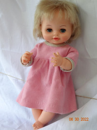 Vintage dolls  by Reliable, Canada, 12 & 14 inch 1970s, dressed