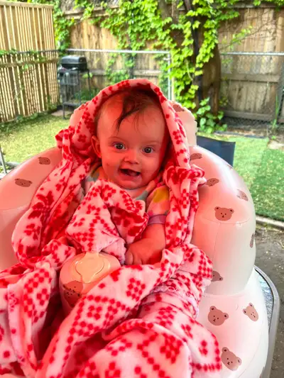 Hey there We are a family of five myself, my husband, our son, his wife and my granddaughter. They h...