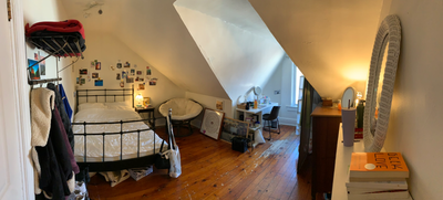 1 bedroom available in a 3 bedroom, 1 bathroom house. My roommate and I are looking for 1 roommate f...