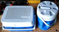 RUBBERMAID COOLER ICE CHEST + WATER JUG