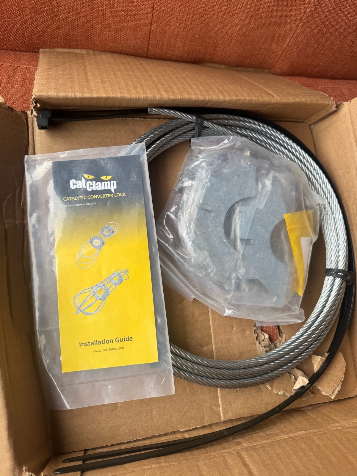 CatClamp Catalytic Converter Lock