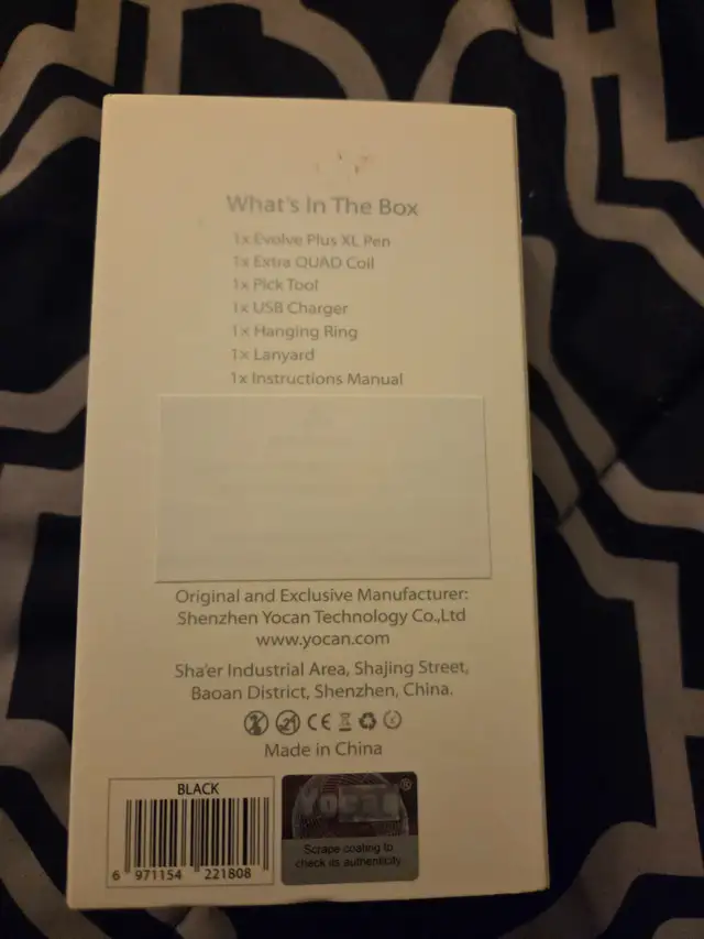 Yocan Evolve Plus XL64186403817987122