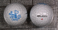 4 GOLF BALLS FROM 08 & 15 BRIERS