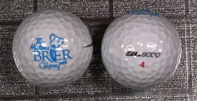 4 GOLF BALLS FROM 08 & 15 BRIERS in Arts & Collectibles in Lethbridge