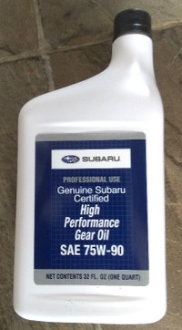 Subaru High Performance Gear Oil 75W-90