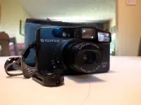 Tested Fujifilm DL-27o FILM camera Zoom with IR remote, case.