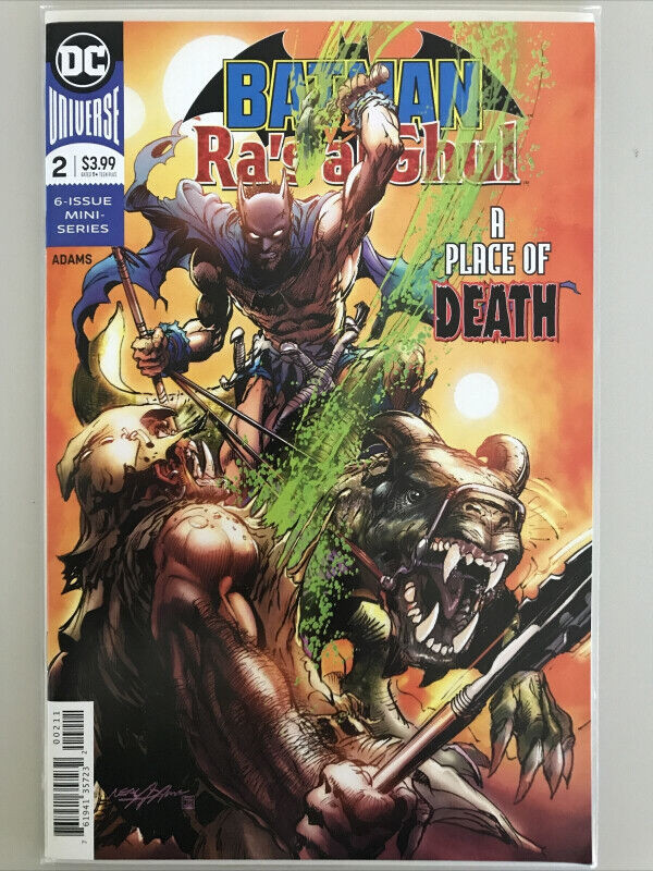 BATMAN VS RA’S AL GHUL #2 (OF 6) DC Universe Comic Book VF/NM. dans Bandes dessinées  à Longueuil/Rive Sud