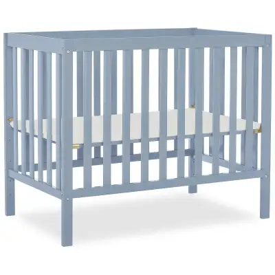 I'm selling a nearly new Dream On Me Edgewood 4-in-1 Convertible Mini Crib, perfect for smaller spac...