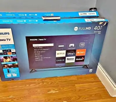 Philips 40" Roku TV, View more