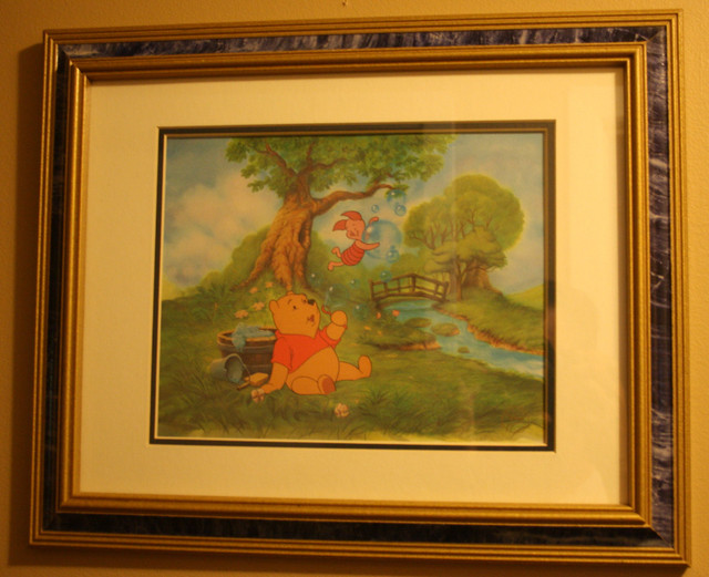 Winnie The Pooh Print - Doing Nothing Together (Framed Print) in Arts & Collectibles in Saint John