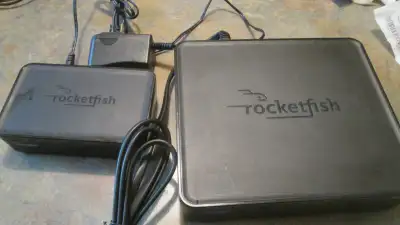 Rocketfish RF-WHTIB Receiver Universal Wireless Black Rear Speaker Kit Includes: RF-WHTIB Sender RF-...