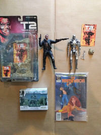 Terminator best lock bricks, trading cards & comic book