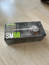 Brand new shure sm58 mic in box 