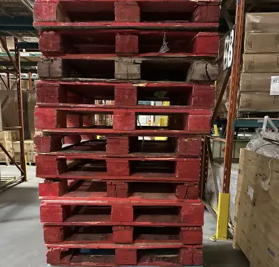 Heavy Duty Red Pallets, View more