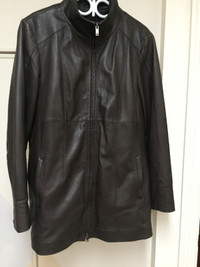 Manteau Cuir mi-saison**2XL**Mid-season Leather Coat