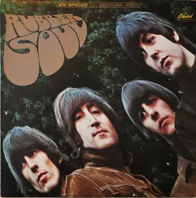 Rubber Soul 6th LP record album by the Beatle vinyl, View more