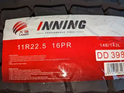 Quality tires great quality: 11R 22.5 16PL Deep threads rock dislodge prevention Open close variant...