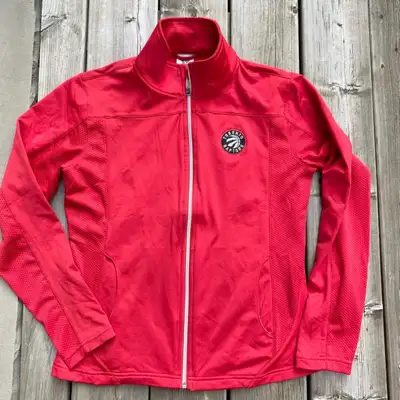 Ladies Levelwear Raptors Red Polyester Jacket Size Medium, View more
