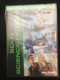 DVD futuristic safe-fi science fiction 3 movie set brand new