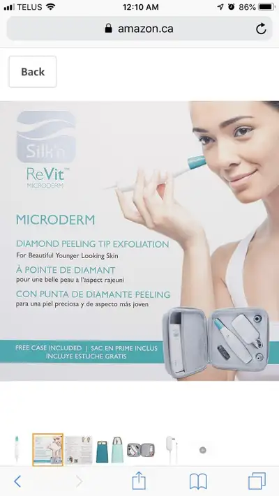 Silk’n Revit - Professional Grade Microdermabrasion Device, View more