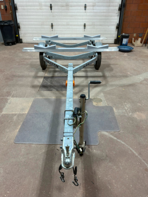 Like New Galvanized Kayak trailer for sale in Powerboats & Motorboats in Medicine Hat