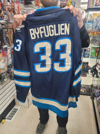  Outerstuff Dustin Byfuglien Winnipeg Jets Blue #33 Youth 8-20  Alternate Premier Jersey (8-12) : Sports & Outdoors