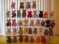 =  = Over 50 Collectable Beanie Babies = =Minimum $28.00