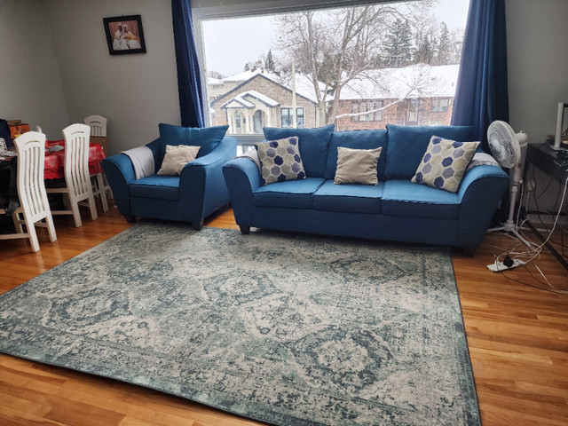 Matching Sofa & Single chair for sale in Chairs & Recliners in Ottawa