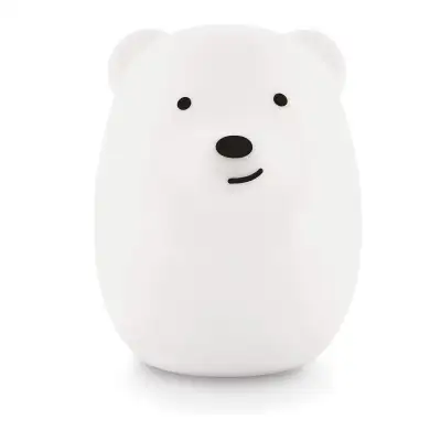 LumiPets Veilleuse LED pour enfants en silicone avec capteur tactile Portable et rechargeable pour b...