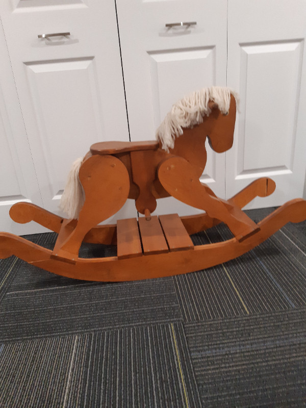 Wooden Rocking Horse in Toys & Games in Kitchener / Waterloo